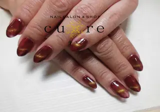ミディアム ネイル ネイルサロン Cureのネイルデザイン