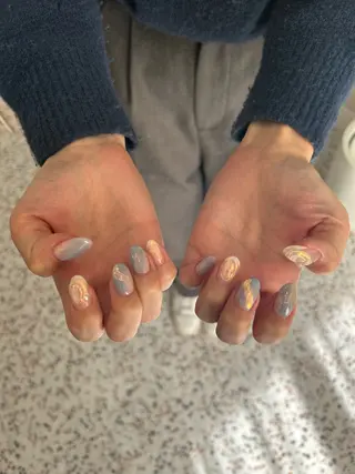 ネイル 小松 千冬snazzyのネイルデザイン