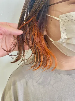 ショート カラー ef西大寺所属・Koyo  ボブ / レイヤースタイルのヘアスタイル