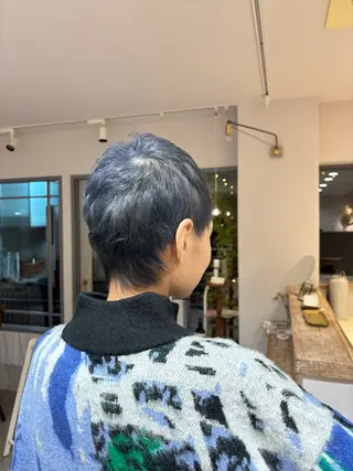 ショート カラー yu- naのヘアスタイル