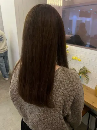 ロング カラー 髙橋 かなこのヘアスタイル