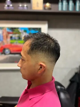 ショート パーマ メンズ grow hair works所属・🔥無料メンズカット /パーマ🔥奥山のヘアスタイル