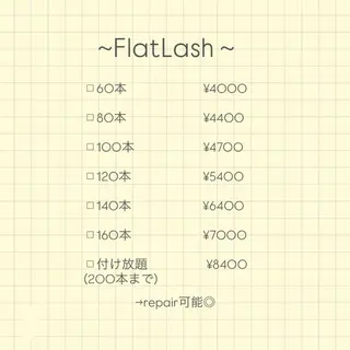 H  eyelash ⌇𝐦𝐢𝐮 ☽のマツエク・マツパデザイン