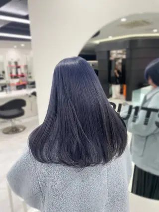 カラー 🤍韓国寒色カラー 🤍MADOKAのヘアスタイル