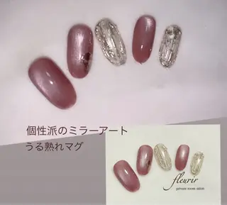 ネイル フルリール 【プライベートサロンのネイルデザイン