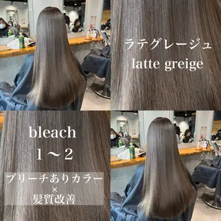 ロング カラー ️💕淡いハイトーン 💕︎︎ひかるのヘアスタイル