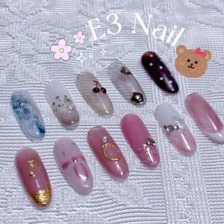 ネイル E3 タニのネイルデザイン