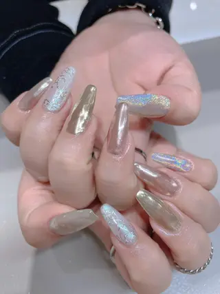 ネイル 長さだし専門店 M2　rikaのネイルデザイン