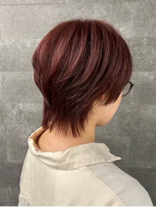 ショート カラー かえで🫧 カットモデル募集中のヘアスタイル