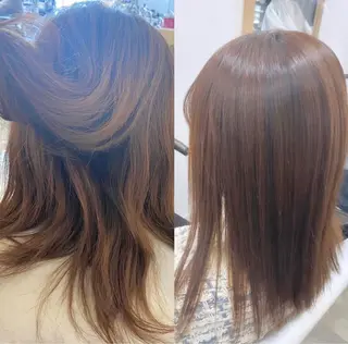 ミディアム 名古屋/髪質改善/ 透明感SHIZUKAのヘアスタイル