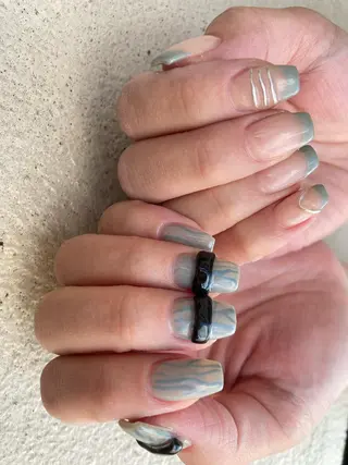 ミディアム ネイル ✴︎ Delightのネイルデザイン