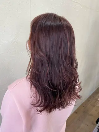 セミロング カラー ENIF ヤマグチアツコのヘアスタイル