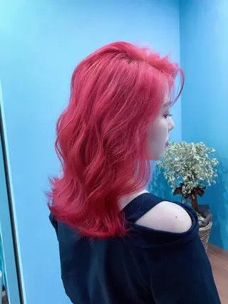 ロング カラー Mavie hair所属・髪質改善×潤艶カラー ⭐️岡田崇彰のヘアスタイル