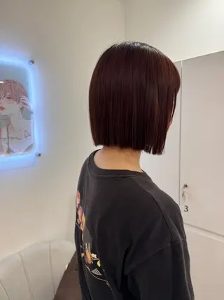 ミディアム はるか/ヘアアレンジ ブリーチなしカラー♡のヘアスタイル