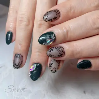 ネイル sweet 仲野陽子のネイルデザイン