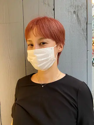 ショート カラー ノンダメージ 🥑mikubanのヘアスタイル