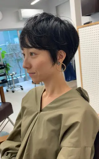 ショート ショート、ボブ特化 長島智彦のヘアスタイル