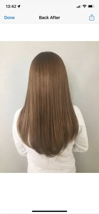 ロング カラー パーマ 女性専用hair salon　A'im coexistence所属・女性専用 美容室A'imのヘアスタイル