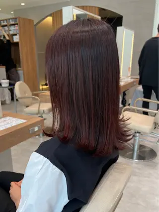 カラー 田中 琢夢のヘアスタイル