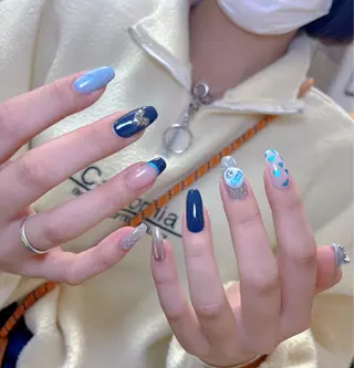 ミディアム めぐみのネイルサロン 惠のネイルデザイン