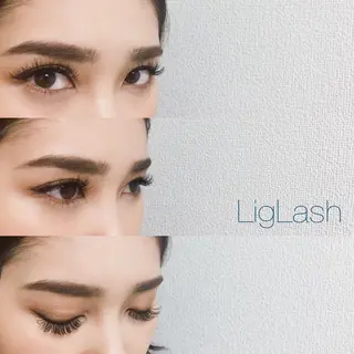 マツエク・マツパ Aim NAIL&EYELASH.BROW立花店所属・Aim立花店 Mihoのマツエク・マツパデザイン