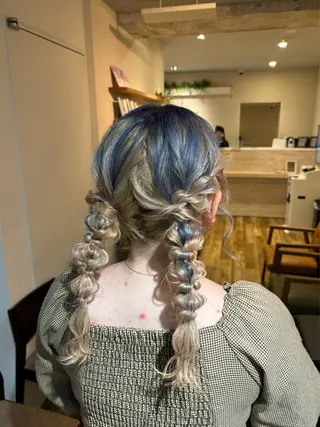 セミロング AFLOAT D’L所属・カットモデル募集‎ / 角本 藍のヘアスタイル