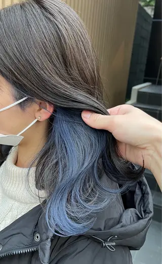 カラー 東梅田エリアカラー ヘアセットNo. 1のヘアスタイル