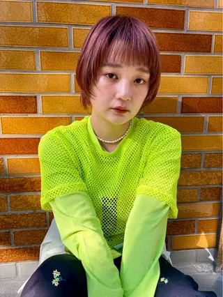 ショート ショート/ボブ️🩵 似合わせ 武田藍花のヘアスタイル