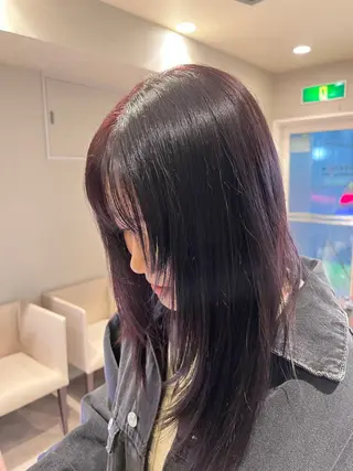 ロング カラー dogstar小林諒 レイヤー/パーマのヘアスタイル