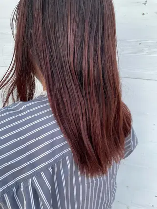 カラー Hair salon　Sui所属・ハッシュカット 暖色カラー/伊藤菜月のヘアスタイル