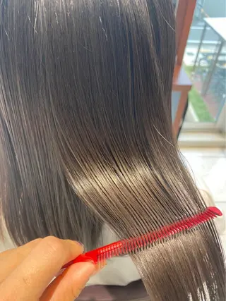 セミロング 中谷 明日香のヘアスタイル