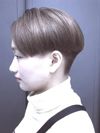 ショート ダブルカラー/ -KOKO-本八幡のヘアスタイル