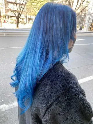 ロング カラー 豊中/メンズ特化 岡田 龍之介のヘアスタイル