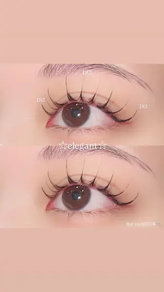 マツエク・マツパ 皆川 陽菜のマツエク・マツパデザイン