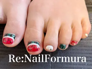 ショート Re:Nail Formula所属・kido chieのネイルデザイン