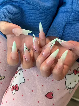 ネイル 8113 海外/y2k/韓国のネイルデザイン