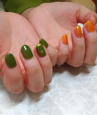 ネイル 會田 瑠衣のネイルデザイン