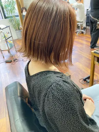 ミディアム カラー 小木曽智美 /ボブ/ショートのヘアスタイル
