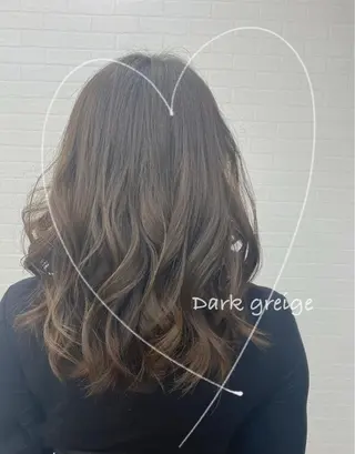 ミディアム カラー GRANLUSSO 〜グランルッソ駅前店所属・木口 嘉美のヘアスタイル