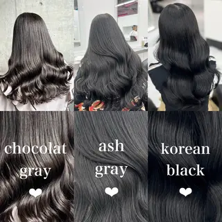 ロング カラー 🎀暖色/ラベンダー /paru🤍のヘアスタイル