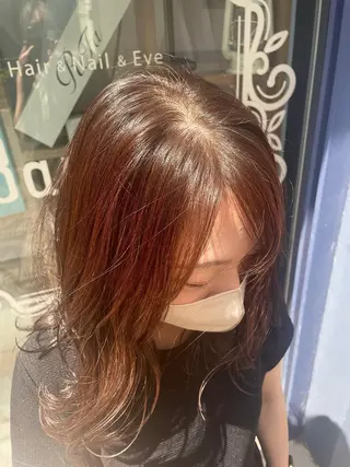 ミディアム 小柳 夏美のヘアスタイル