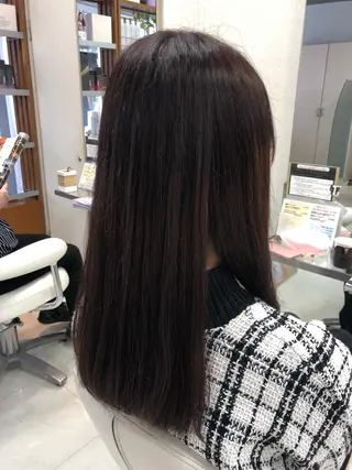 ロング 阿部 美咲のヘアスタイル