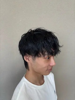 パーマ cure 船橋店所属・メンズヘア/艶カラー /ブリーチ/魁人のヘアスタイル