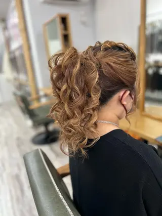 ロング 永澤 一輝のヘアスタイル