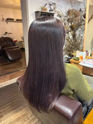 カラー アカリ😸🫶 カラーリスト🧡のヘアスタイル