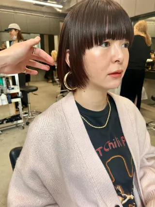 ショート カラー sakoda shunkiのヘアスタイル