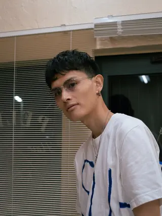 ショート カラー パーマ メンズ 🔗メンズサロン🔗 Kieのヘアスタイル