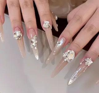 ネイル By moonネイル 🌷ワンホン/韓国風のネイルデザイン