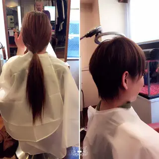 ショート 再現性ショートボブ 木又克美のヘアスタイル