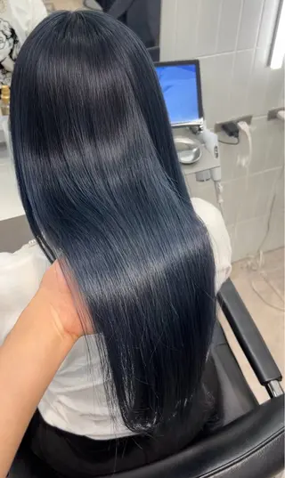 ロング 縮毛👱🏽‍♀️ 🎀海外ハイライトのヘアスタイル